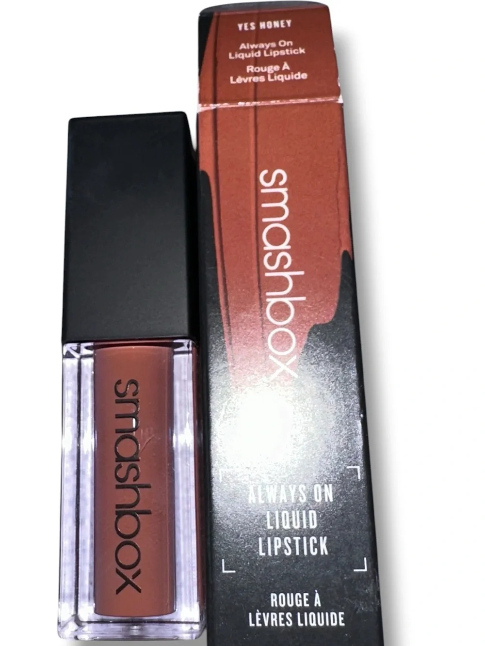 Smashbox Always On Matte Liquid Lipstick Yes Honey FALL SHADE WARM Peach $27 Ret